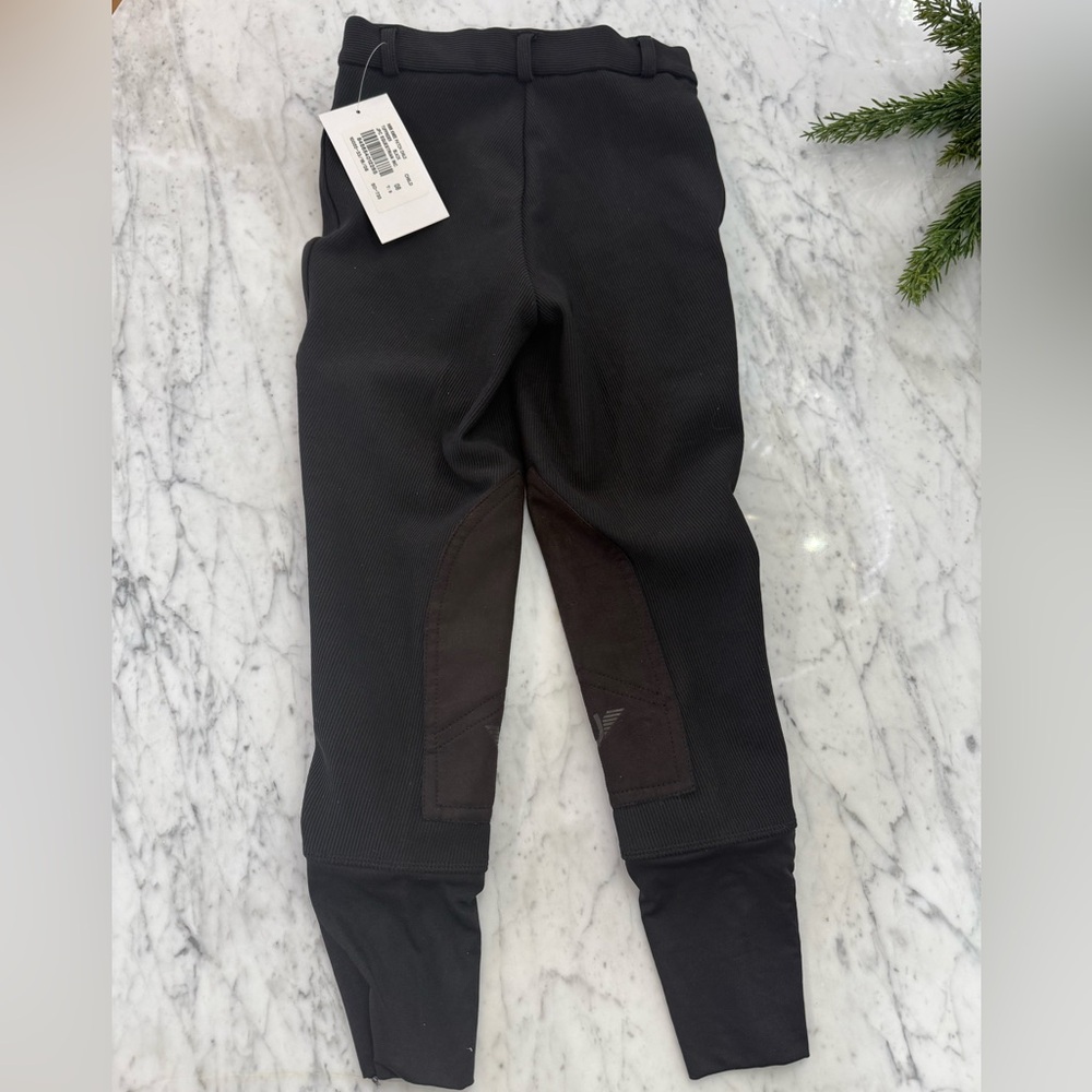 NWT Tuff Rider Kids Size 8 Black Riding Pants Breeches - Picture 6 of 6